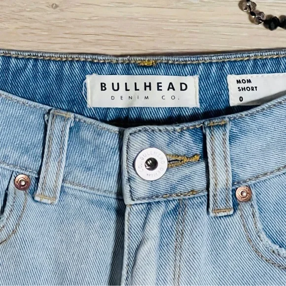 PacSun BULLHEAD MOM SHORT Jean Shorts Sz 0 - Picture 2 of 5